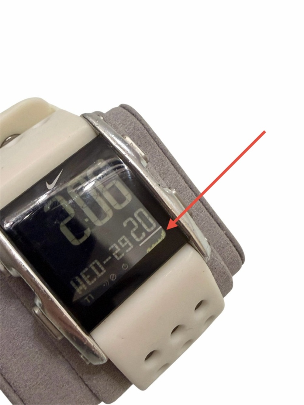 Nike Torque Digital Chronograph Watch WC0067-835 New Battery Working - Picture 7 of 13